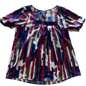 Canyon River Blues Flowy Top - Y2K - Size Small - NWT